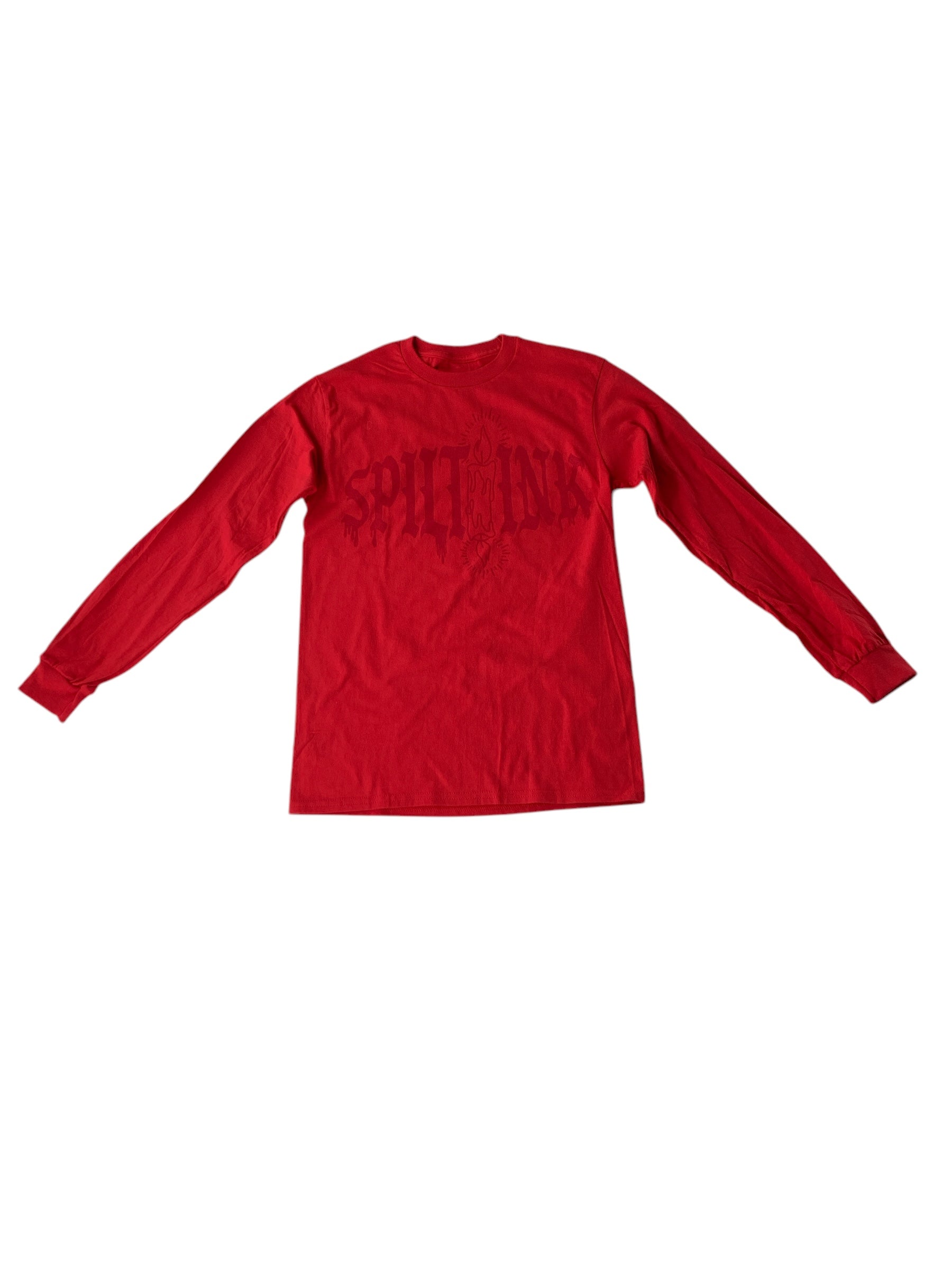 Spilt Ink Burning at Both Ends LSTs Red