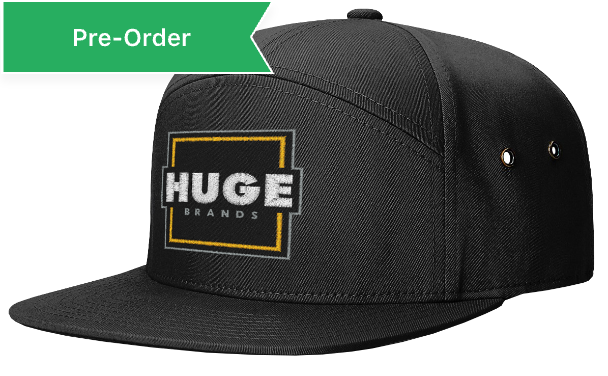 7 Panel Hat - Primary Logo