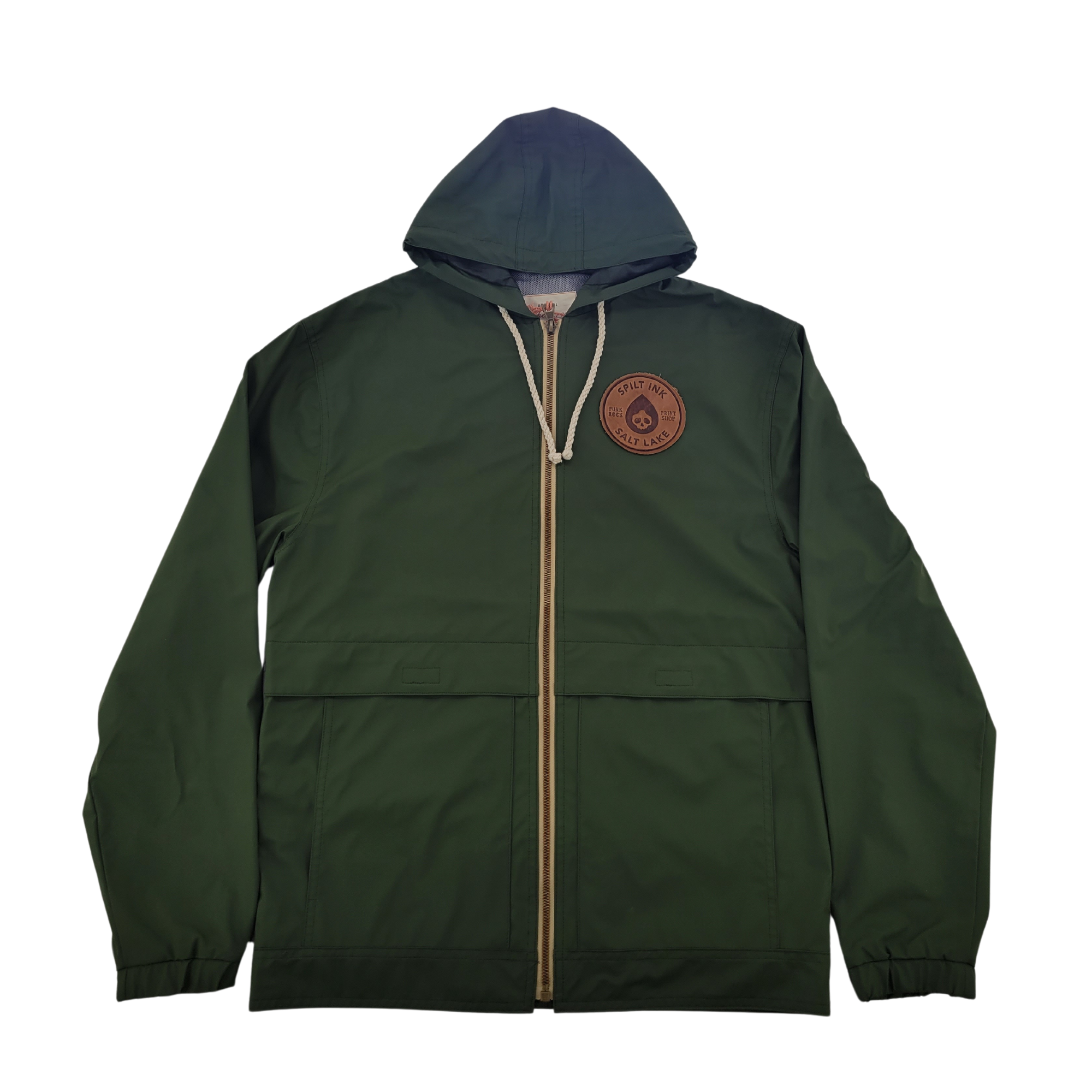 Spilt Ink Rain Jacket