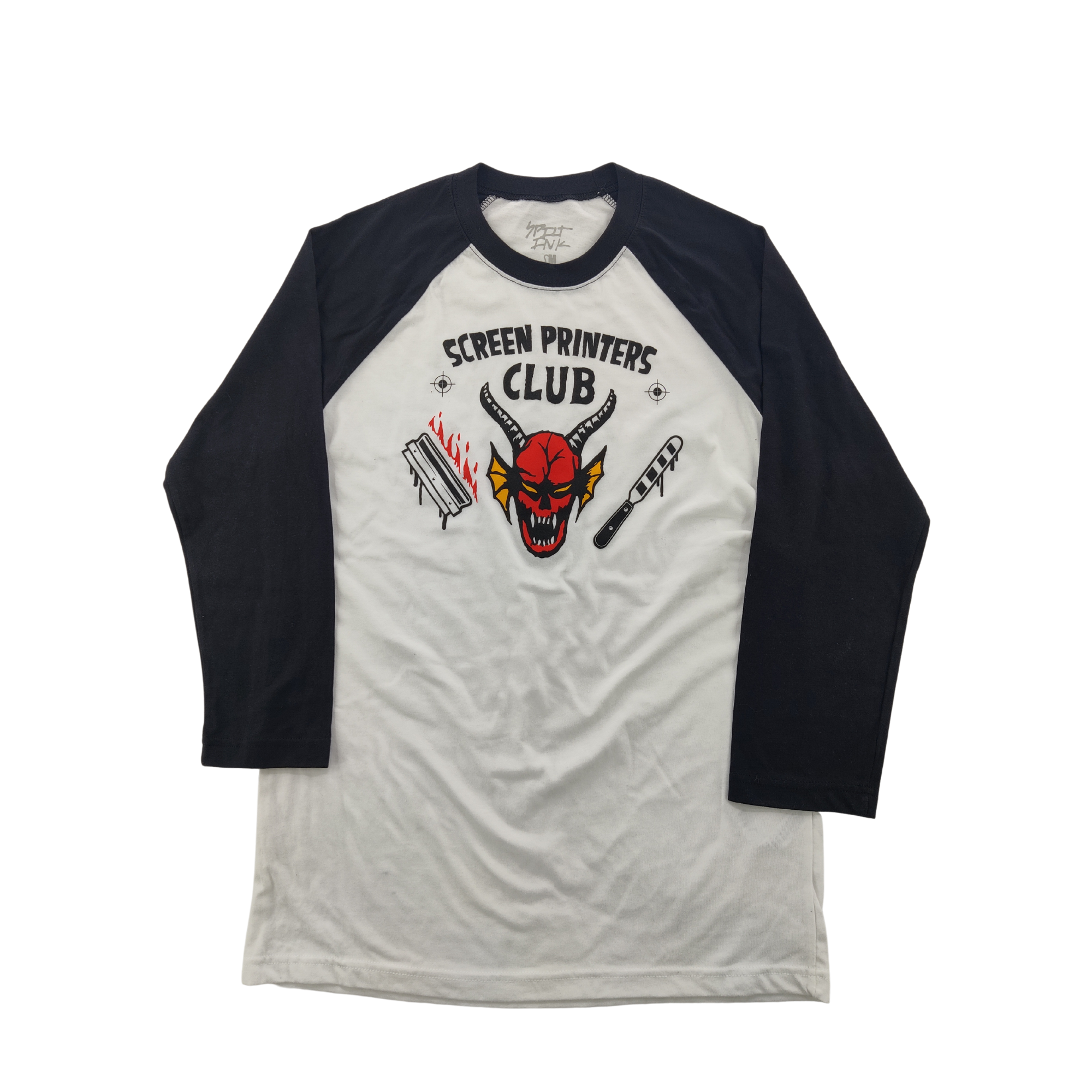 Screen Printers Club Baseball Tee