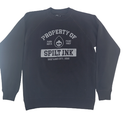 Property of Spilt Ink Crewnecks