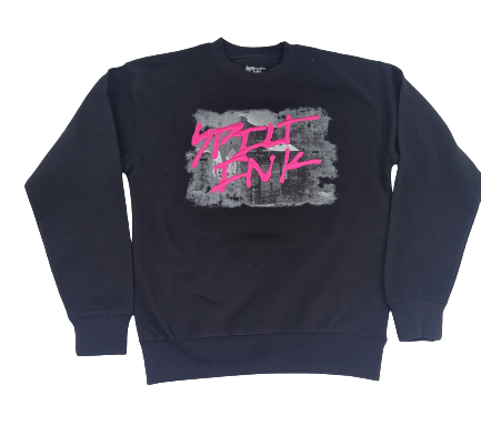 Hot Pink Logo Crewneck