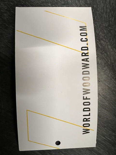 Woodward Hangtags
