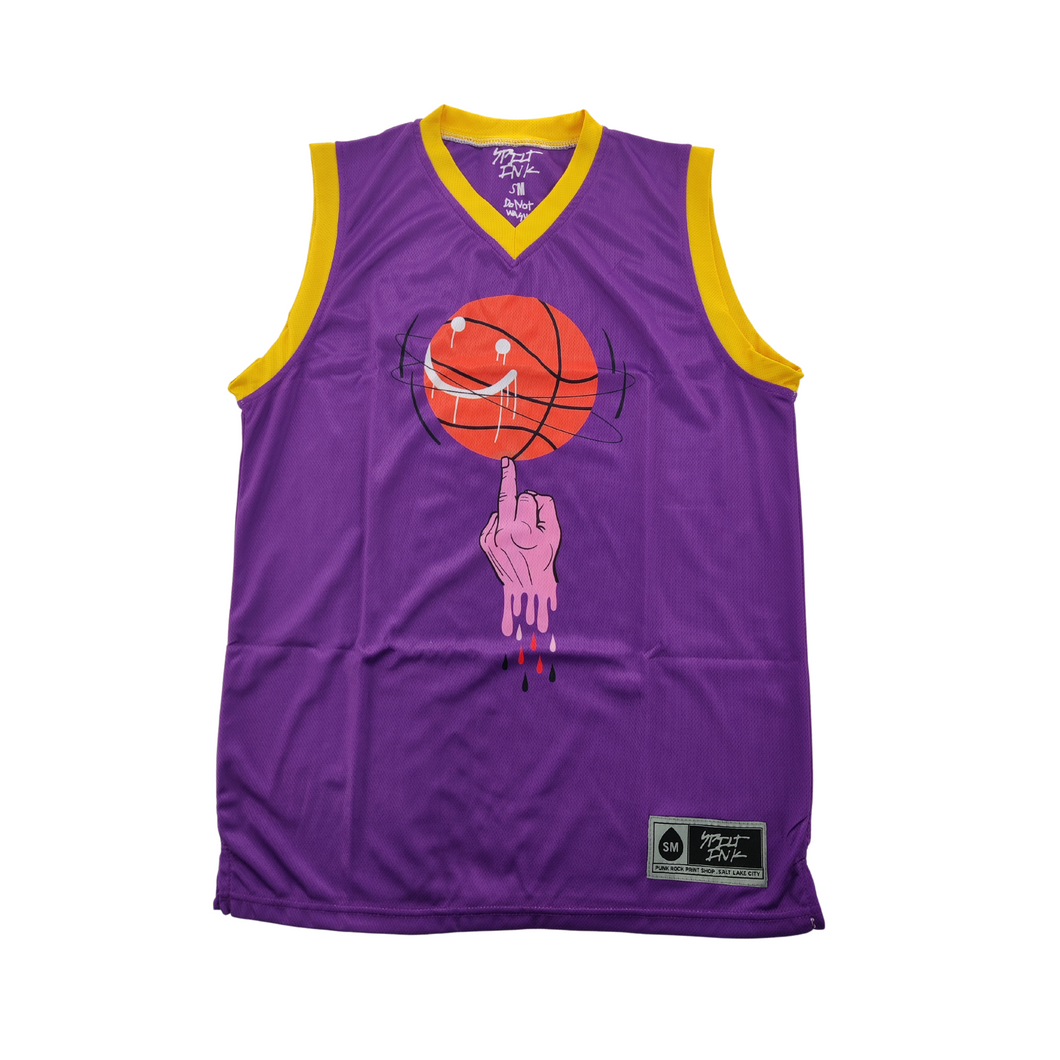 Spilt Ink Basketball Jersey