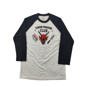 Screen Printers Club Baseball Tee