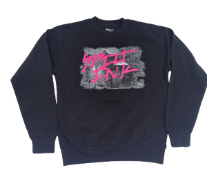 Hot Pink Logo Crewneck