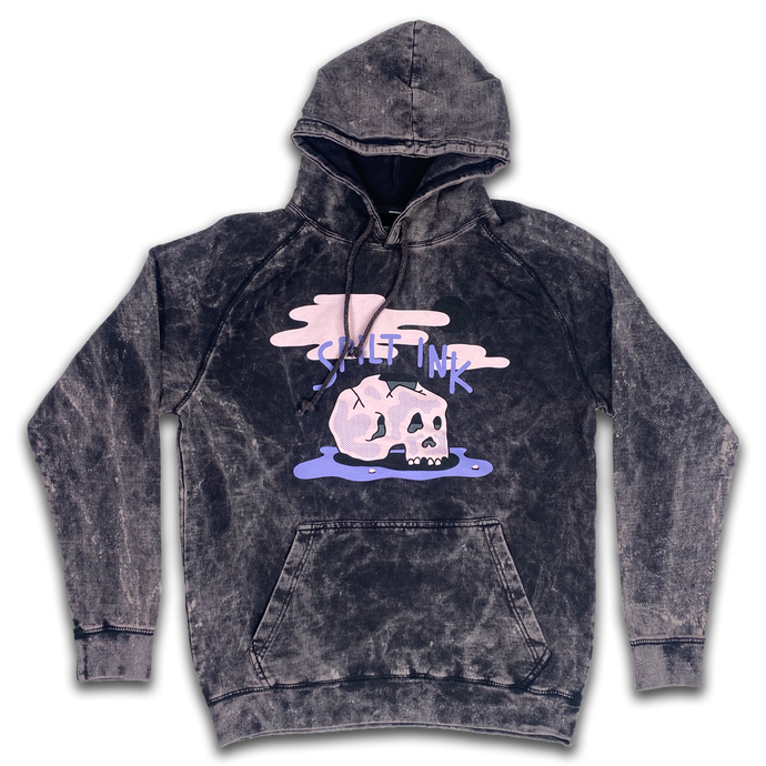 Spilt Ink Distressed Hoodie
